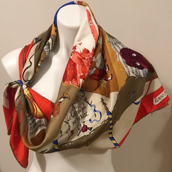Hermes Accessories - Hermes Silk Scarf 🧣
